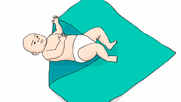 【宝宝呵护】正确包裹新生儿的示范,比睡袋好很多 -mamaclub